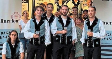Photo de groupe bagad Melinerion